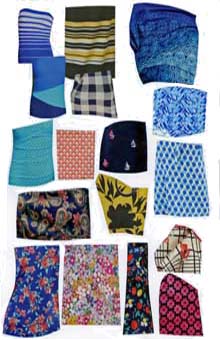 Many bright colors and interesting patterns for Spring 2019